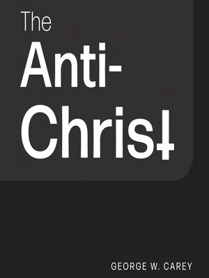 cover image of The Anti-Christ